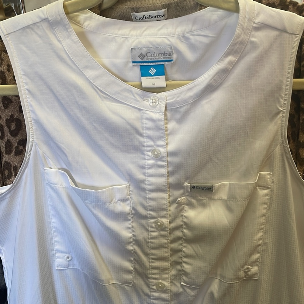 Columbia White Midi Dress View 3